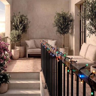 Imagen de Guirnalda Solar Exterior LED RGB Kentia 50LEDS 7m