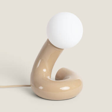 Lámpara de Mesa Cerámica  Arlo Juno