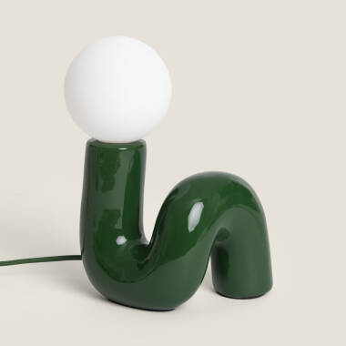 Lámpara de Mesa Cerámica  Arlo