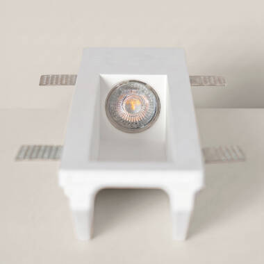 Imagem de Aplique de Parede Integração Gesso/Pladur para Lâmpada LED GU10 / GU5.3 Corte 353x103 mm