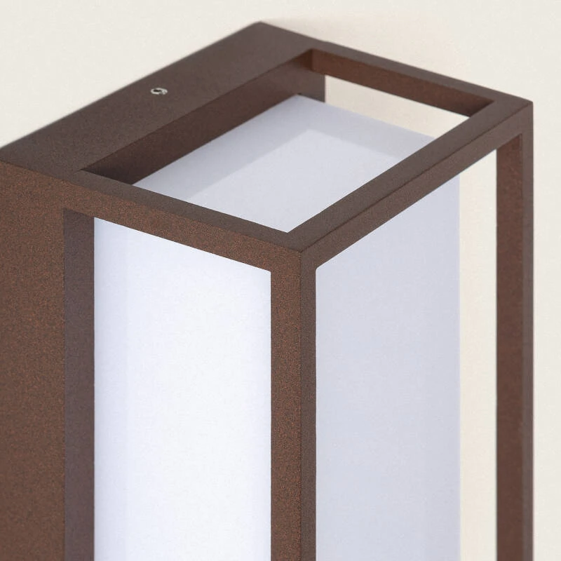 Imagen de Aplique de Pared Exterior LED 12W Aluminio CCT Seleccionable Doble Difusor Arelien Large II