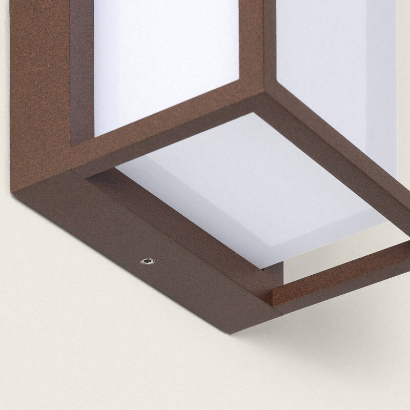 Imagen de Aplique de Pared Exterior LED 12W Aluminio CCT Seleccionable Doble Difusor Arelien Large II