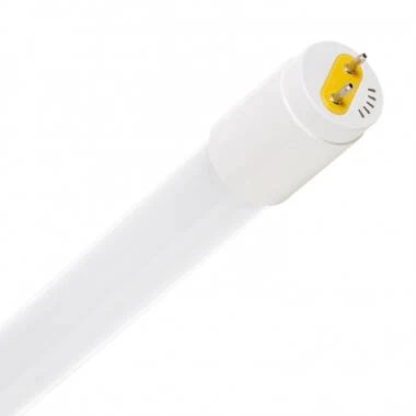 Tubo LED T8 Cristal 150cm Conexión un Lateral 22W 140lm/W (Pack 10 un)