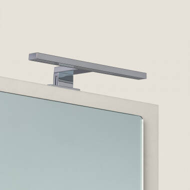 Imagen de Aplique Espejo Baño Carl 5W Plata