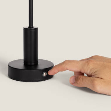 Imagen de Lámpara de Mesa LED Metal Portátil con Batería USB Recargable Luliu Ludza