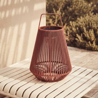 Imagem de Candeeiro de Mesa Solar Tali com Corda para Exterior