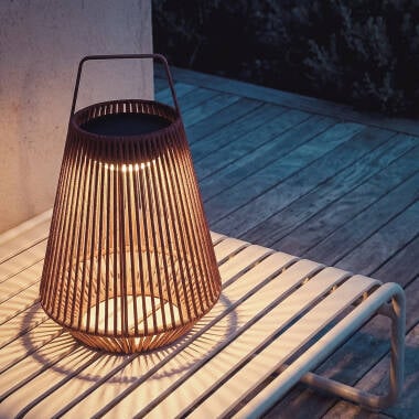 Imagem de Candeeiro de Mesa Solar Tali com Corda para Exterior