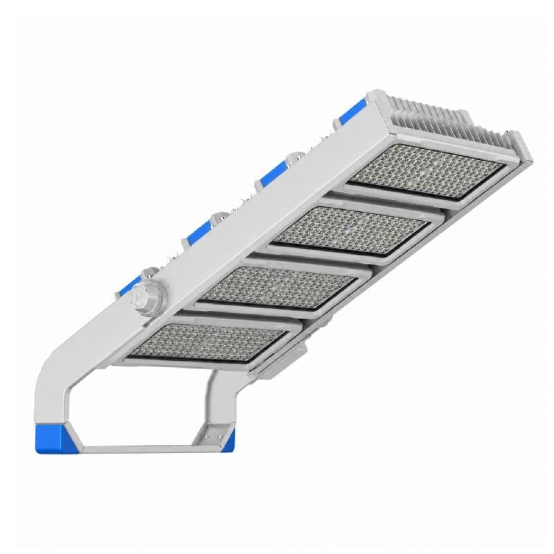 Imagem de Foco Projetor LED 1200W Stadium Profissional Cinzento LUMILEDS 170lm/W IP66 INVENTRONICS Regulável 0-10 V
