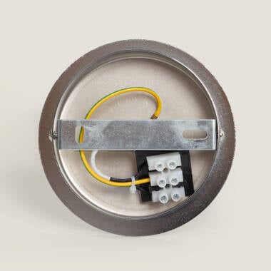 Imagem de Aplique de Parede Articulável com Abajur de Metal e Linho Basileia