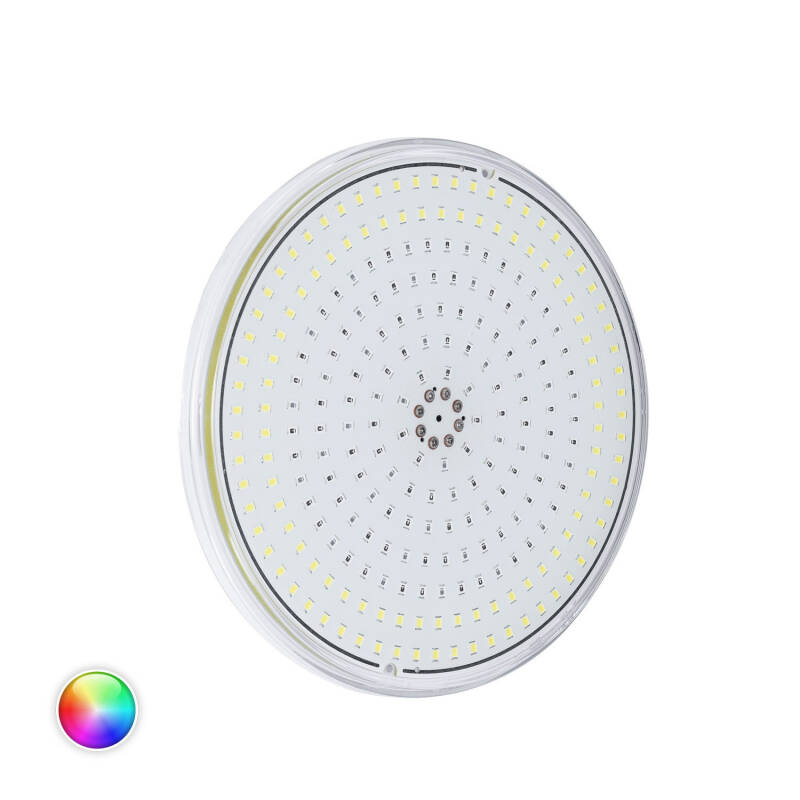 Imagem de Lâmpada LED RGBW Submersível para Piscina, Modelo Slim, 12 V CC, 20 W, IP68, PAR56, XtraPool
