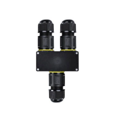 Conector de Cable Estanco Tipo Y 0.5-2.5mm² Sin Tornillos IP68