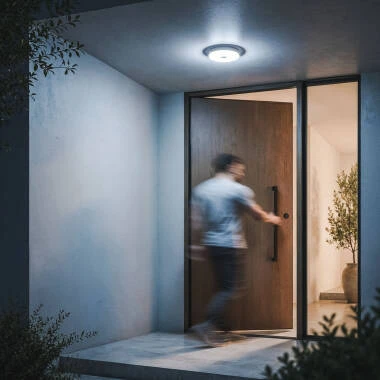 Imagen de Plafón LED 18W Circular Ø290 mm con Sensor de Movimiento PIR