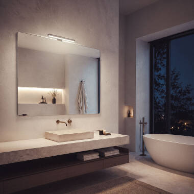 Imagen de Aplique Espejo Baño Carl 5W Negro 