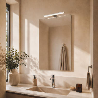 Imagen de Aplique Espejo Baño 6W Plata Kendari
