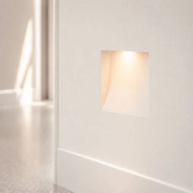 Imagen de Aplique de Pared Integración Escayola/Pladur para Bombilla LED MINI GU10 Corte 103x148 mm