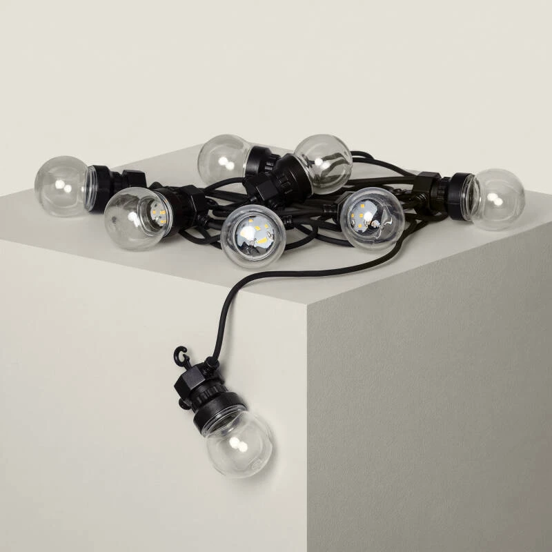 Grinalda Solar Exterior LED de Lâmpadas Kepler 7m