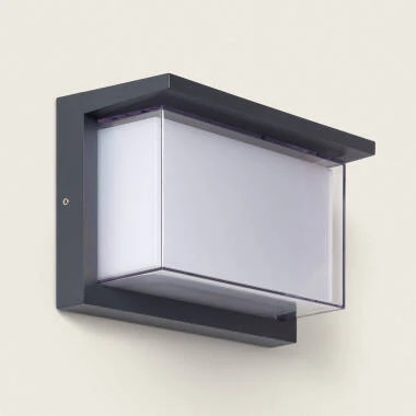 Aplique de Pared Exterior LED 12W Aluminio CCT Seleccionable Doble Difusor Arelien Oscilum