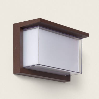 Aplique de Parede Exterior LED 12W Alumínio CCT Seleccionável Duplo Difusor Valorian