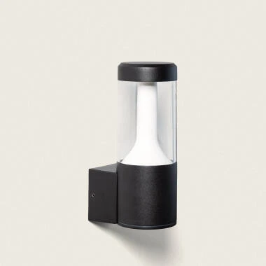 Aplique de Parede Exterior LED 10W em Alumínio Mikaro Preto