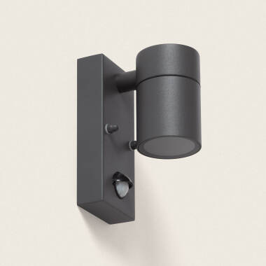 Aplique de Parede Exterior Aço Inoxidável com Sensor PIR Stone