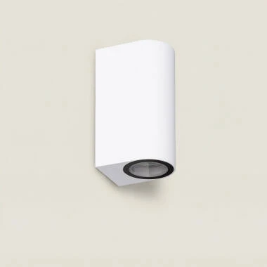 Aplique de Pared Exterior Iluminación Doble Cara Gala Blanco