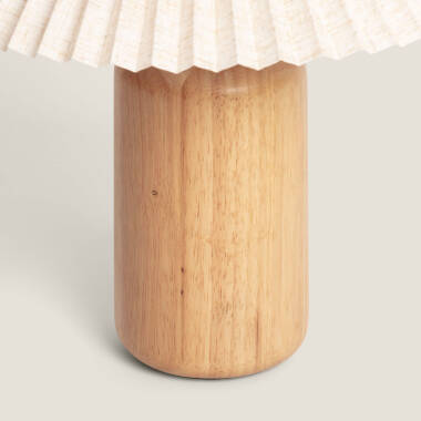 Imagen de Lámpara de Mesa Madera Silene