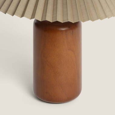 Imagen de Lámpara de Mesa Madera Silene
