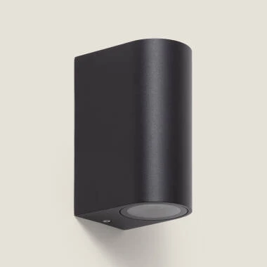 Aplique de Pared Exterior Aluminio Iluminación Doble Cara Big Gala