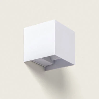 Aplique de Parede Exterior LED Regulável 6W Iluminação Dupla Face Eros