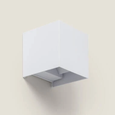 Aplique de Parede Exterior LED 6W Iluminação Dupla Cara New Eros