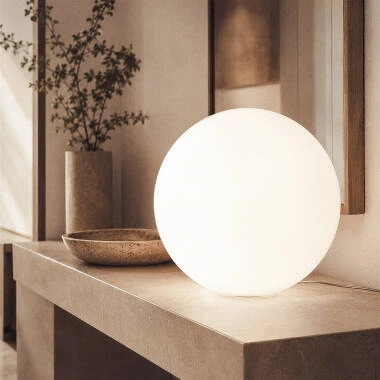 Lámpara Esférica Decorativa Bola de Luz Evan Orb