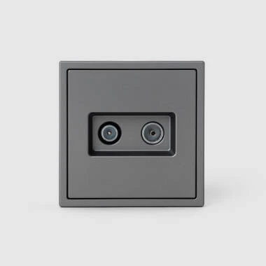 Tomada Final TV + Satélite Luxe 990