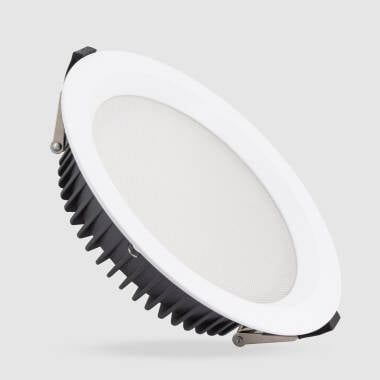Downlight LED 40W SAMSUNG Aero 130 lm/W Microprismático (UGR17) LIFUD Corte Ø 200 mm