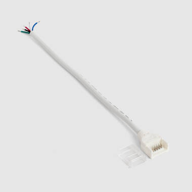 Conector para Fita LED 24 V RGBW SMD, Largura 12 mm, IP65, com Cabo