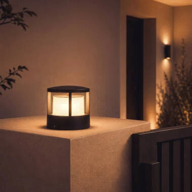 Imagen de Baliza Sobremuro Exterior LED 5W Aluminio 11cm Obis