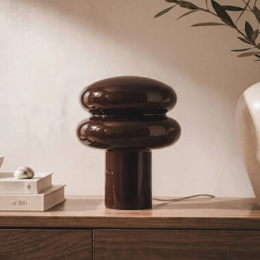 Lámpara de Mesa Cristal Kurta