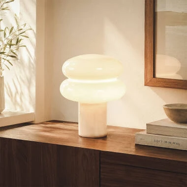 Imagen de Lámpara de Mesa Cristal Kurta