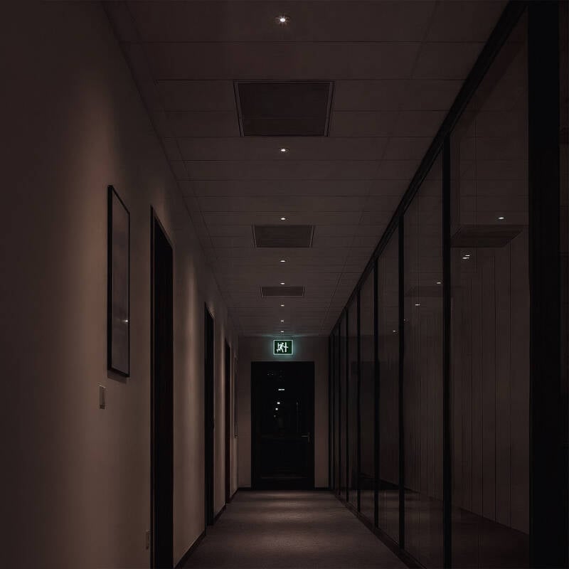 Imagem de Luz de Emergência Downlight LED 3W, 150 lm, DALI2, 3 horas de autonomia