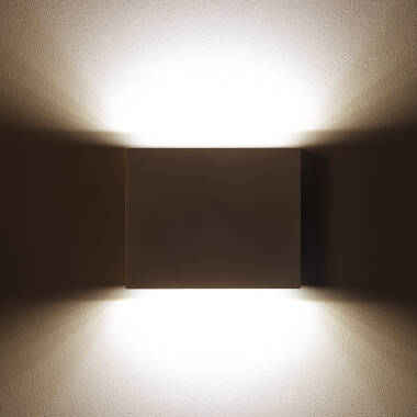 Imagem de Aplique de Parede Exterior LED com Iluminação Dupla Face em Alumínio Luming II