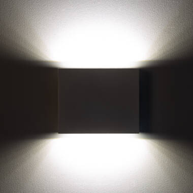 Imagem de Aplique de Parede Exterior LED com Iluminação Dupla Face em Alumínio Luming II