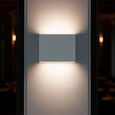 Aplique de Pared Exterior LED Iluminación Doble Cara Aluminio Luming II