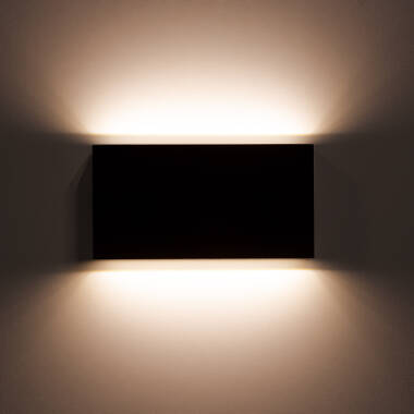 Imagem de Aplique de Parede Exterior LED com Iluminação Dupla Face em Alumínio Luming II