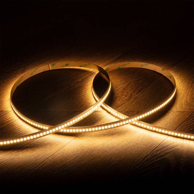Imagen de Tira LED 24V SMD 238 LED/m Bobina 10m Larga Distancia 14W/m 1800lm/m Ancho 10mm Corte 3cm IP20