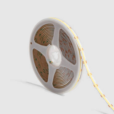 Tira LED 24V COB CCT 576 LED/m 5m 18W/m 1400lm/m Ancho 8mm Corte 4cm IP20 CRI90