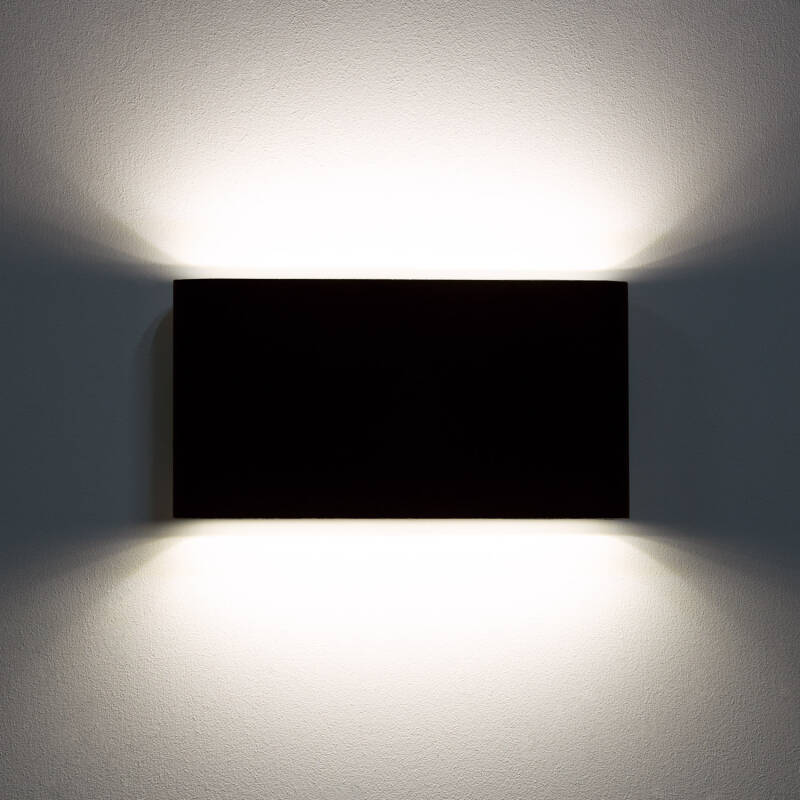 Imagem de Aplique de Parede Exterior LED com Iluminação Dupla Face em Alumínio Luming