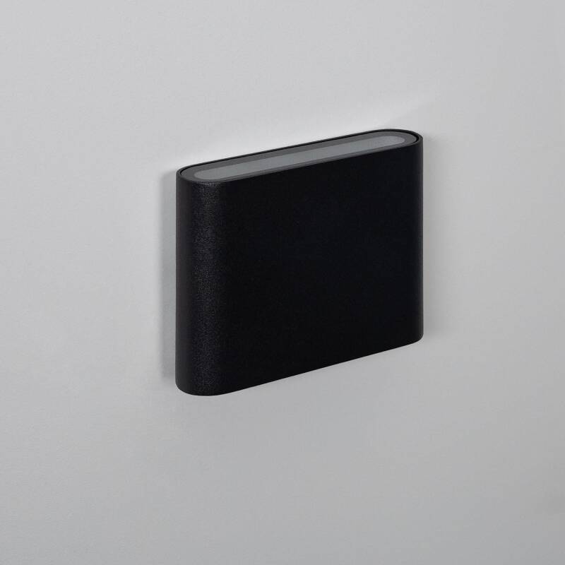 Imagem de Aplique de Parede Exterior LED com Iluminação Dupla Face em Alumínio Luming