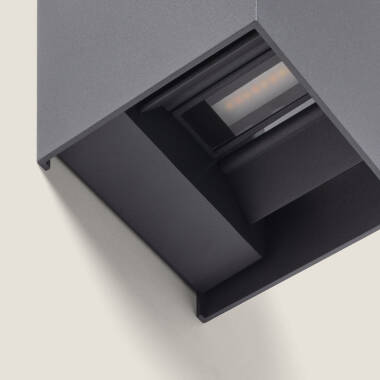Imagem de Aplique de Parede Exterior LED 6W Alumínio Iluminação Dupla Cara Eros