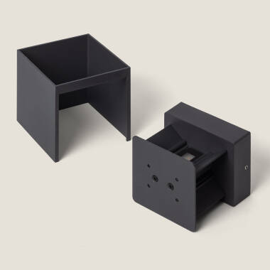Imagem de Aplique de Parede Exterior LED 6W Alumínio Iluminação Dupla Cara Eros