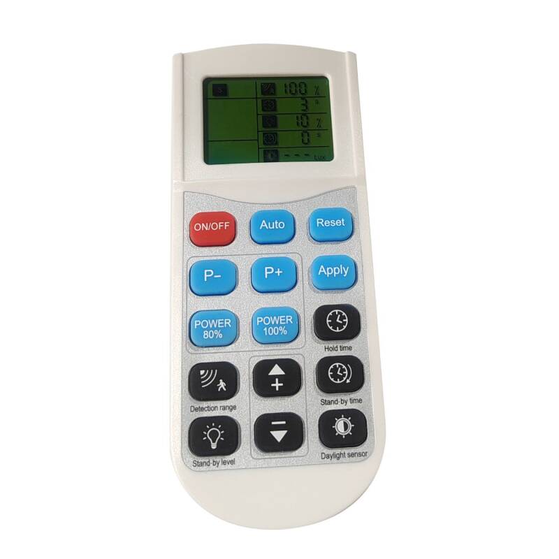 Imagem de Comando com Tela LCD para Sensor de Movimento RADAR e PIR para Exaustor LED Industrial UFO HBD/HBM Evo
