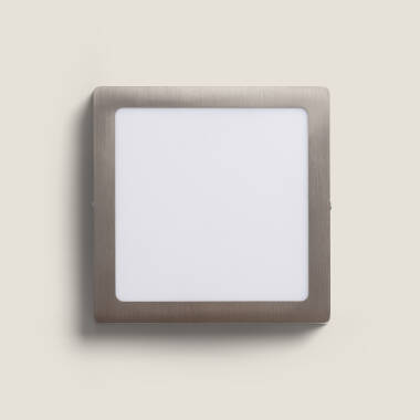 Imagen de Plafón LED 18W Cuadrado Metal 225x225 mm Silver